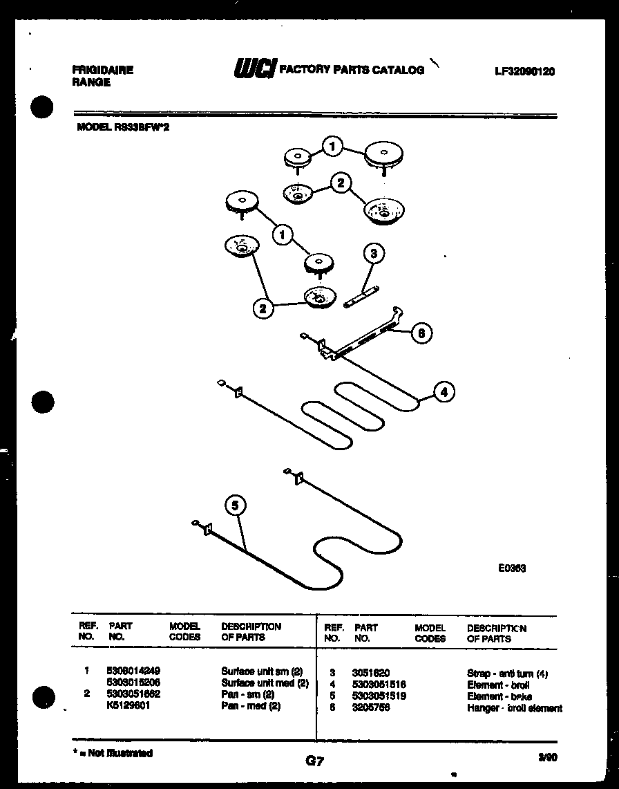 BROILER PARTS