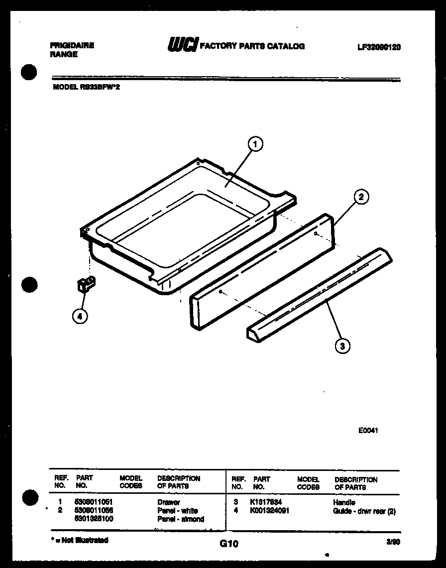 DRAWER PARTS