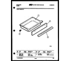 Frigidaire RS33BFL2 drawer parts diagram