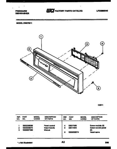 Console and control parts