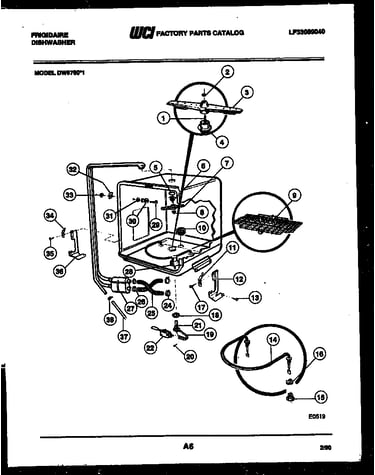 Inner tub parts