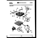 Frigidaire DW6700LW1 racks and trays diagram