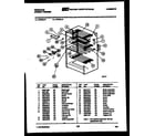 Frigidaire UF21DL3 shelf parts diagram