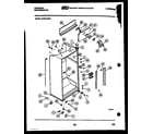 Frigidaire GTN217BH4 cabinet parts diagram