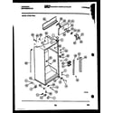 Tappan GTN217AH4 cabinet parts diagram