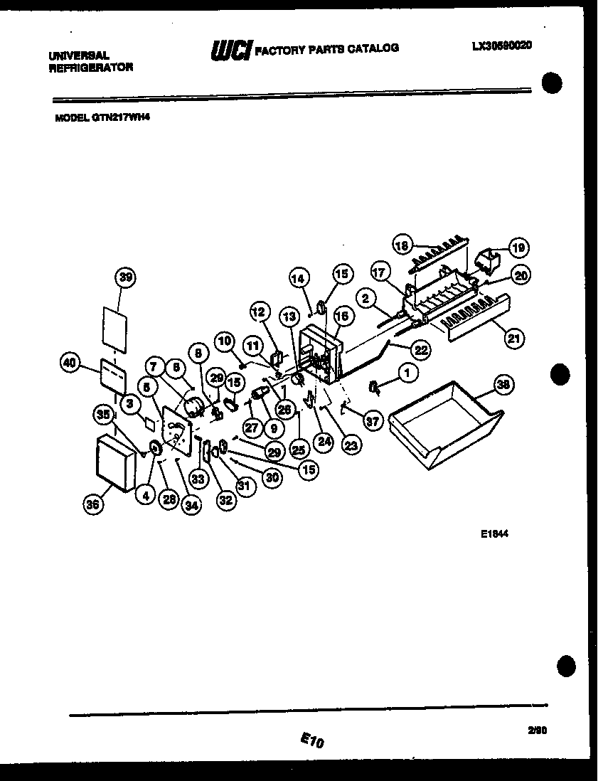 ICE MAKER PARTS