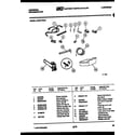 Tappan GTN217AH4 ice maker installation parts diagram