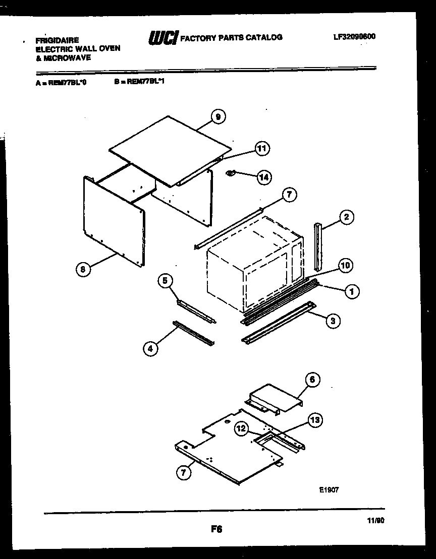 Wrapper and installation parts