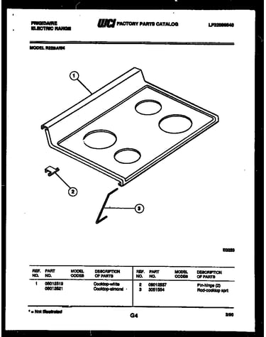 Cooktop parts