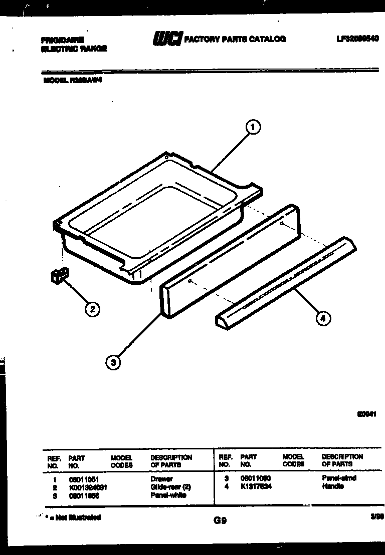 DRAWER PARTS