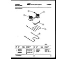 Frigidaire RE34BAA5 broiler parts diagram