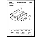 Frigidaire RA30EH4 drawer parts diagram