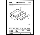 Frigidaire RA30BEW3 drawer parts diagram