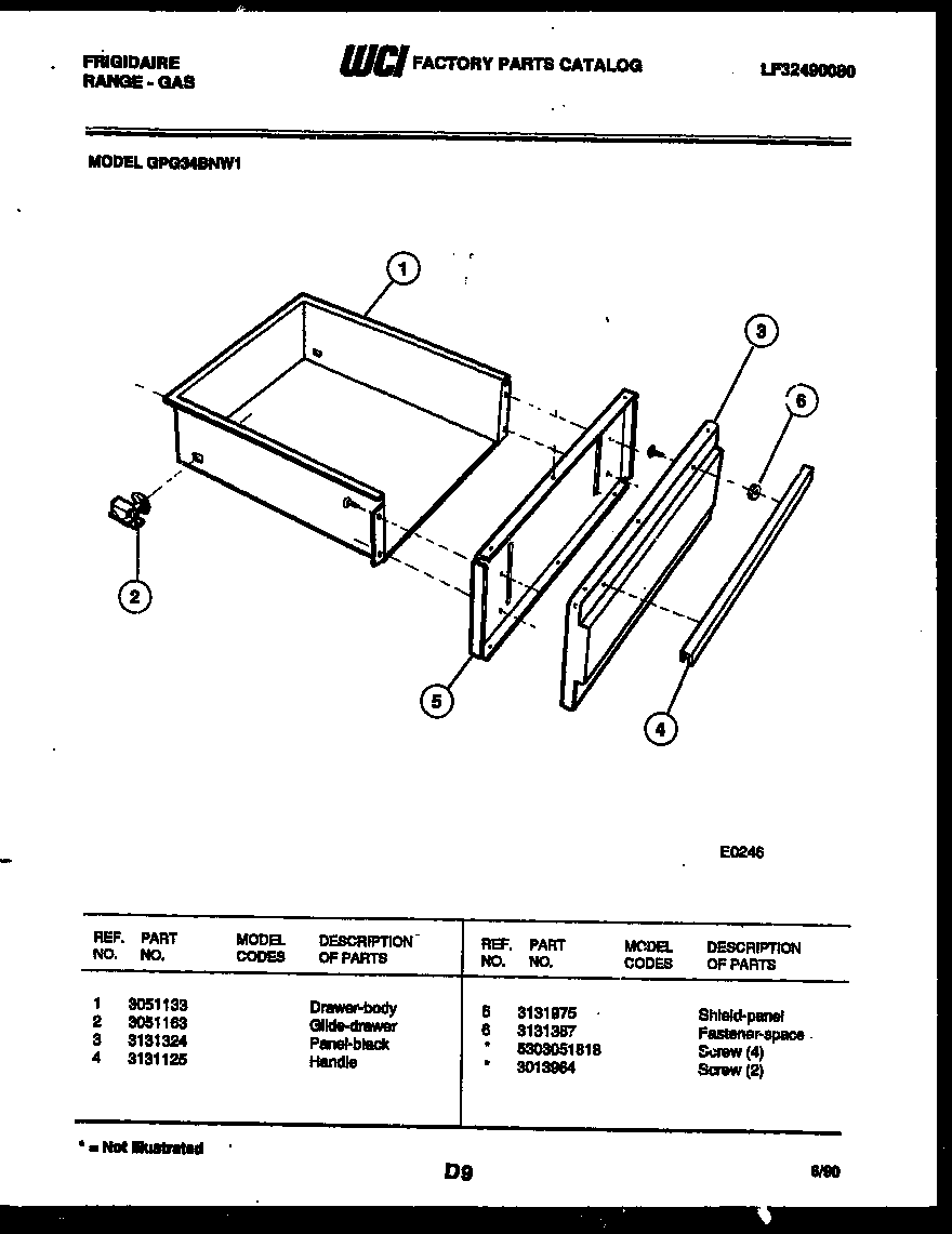 Drawer parts