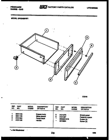 Drawer parts