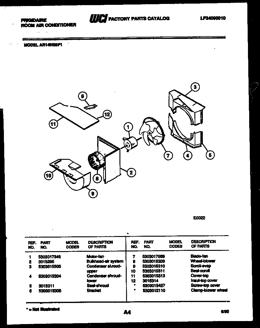 Air handling parts