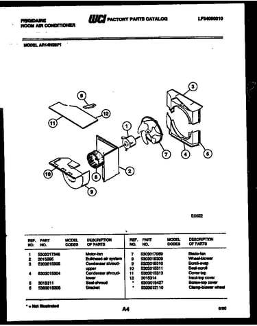 Air handling parts
