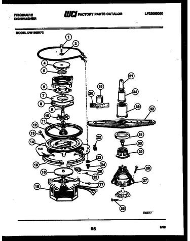 Motor pump parts