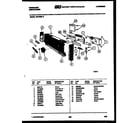 Frigidaire DW1800LW2 console and control parts diagram
