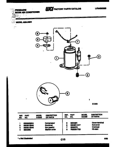 Compressor parts
