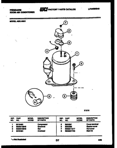 Compressor parts