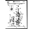 Frigidaire WILW0 transmission parts diagram