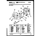 Frigidaire AR25NS5N1 electrical parts diagram