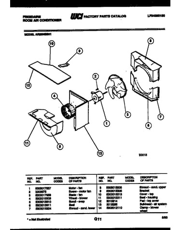 Air handling parts