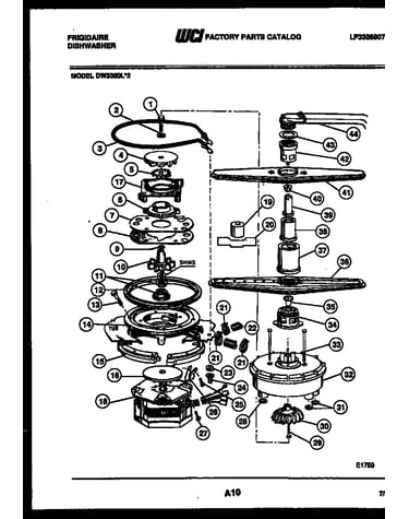 Motor pump parts