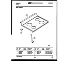 Frigidaire RG32BNL1 cooktop parts diagram