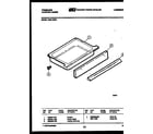 Frigidaire RE36BNW1 drawer parts diagram