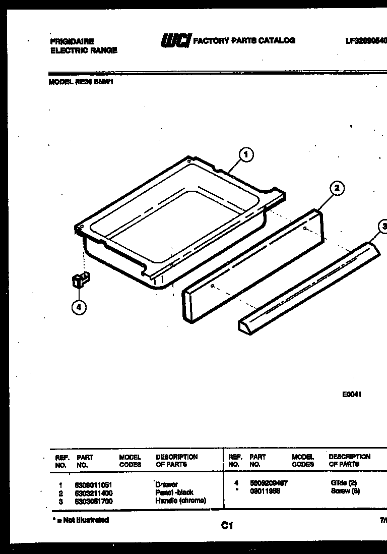 Drawer parts