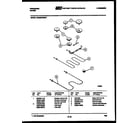 Frigidaire REGS37BNW1 broiler parts diagram