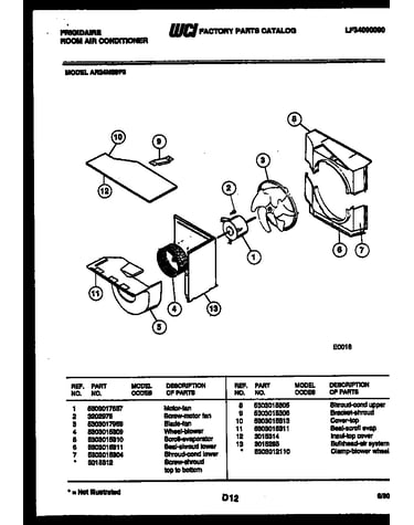 Air handling parts
