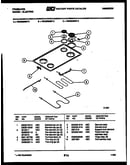 Cooktop and broiler parts