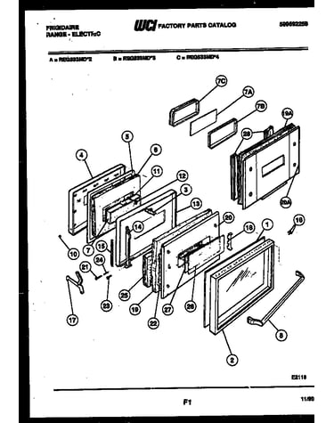Door parts