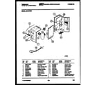 Frigidaire AW11NT6N1 electrical parts diagram
