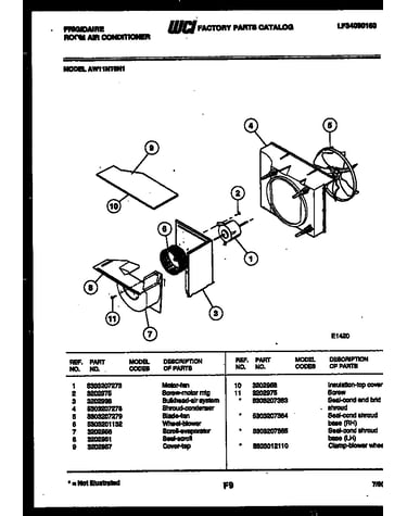 Air handling parts
