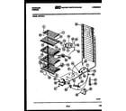 Frigidaire UFS19NL2 system and electrical parts diagram