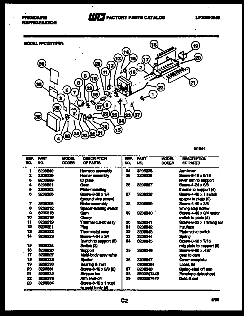 Ice maker parts