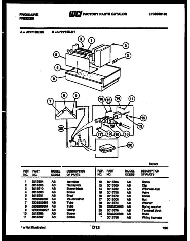 Ice maker parts