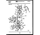 Frigidaire WLW0 tub detail diagram