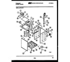 Frigidaire LCE772LW0 cabinet parts diagram