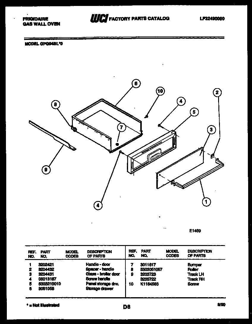Drawer parts