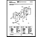 Frigidaire AW08LT5N1 electrical parts diagram