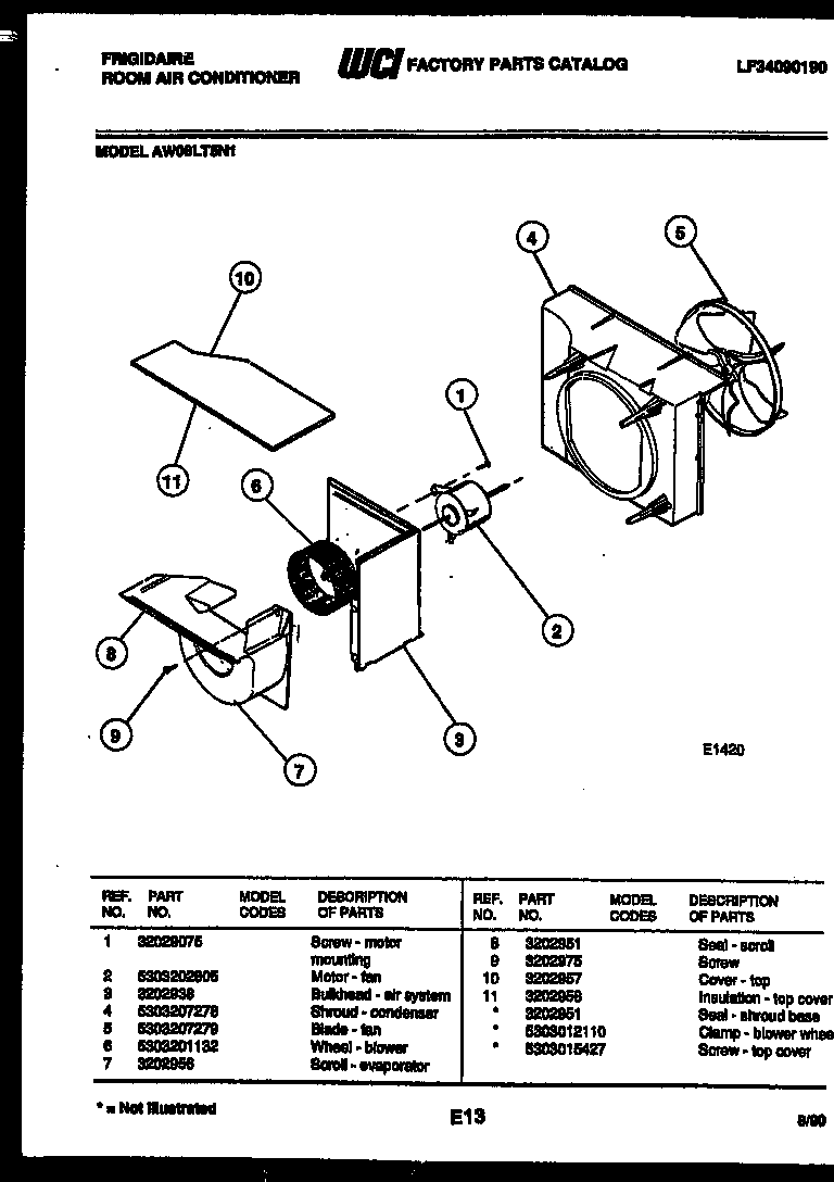 Air handling parts