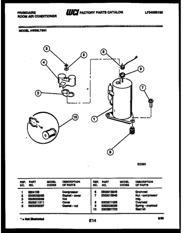 Compressor parts