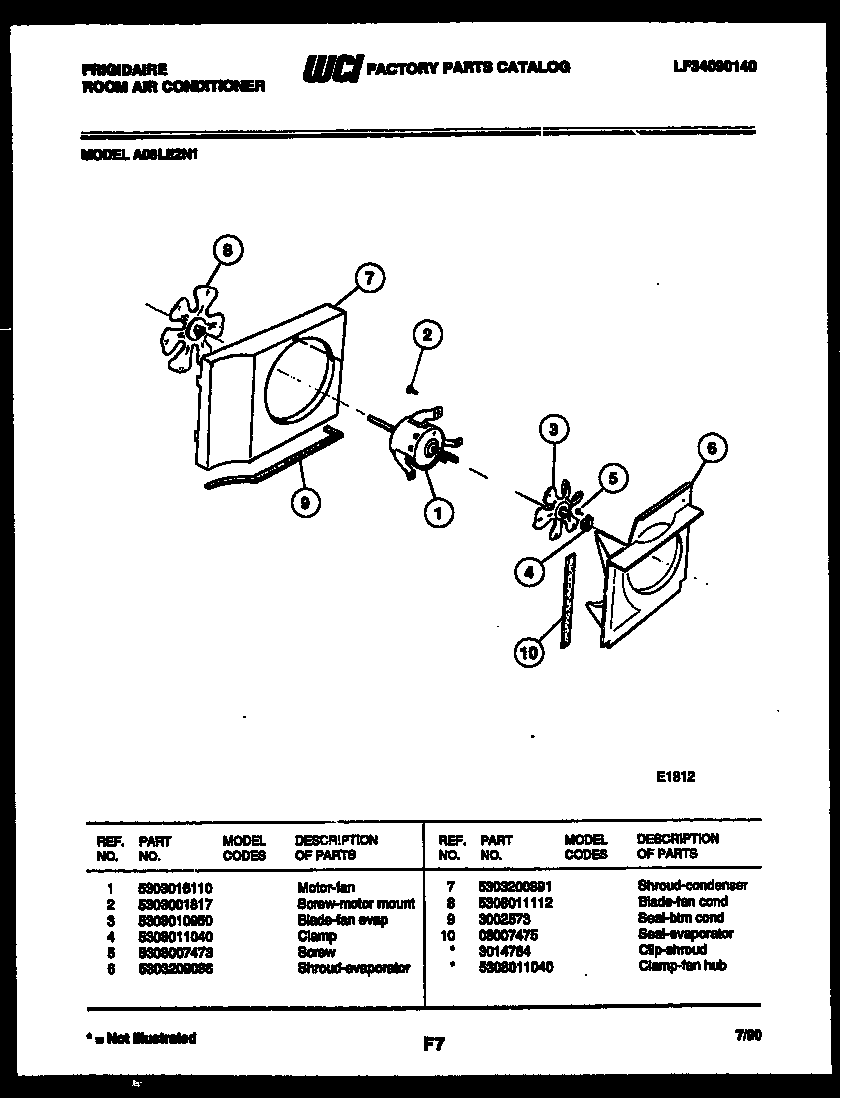 Air handling parts
