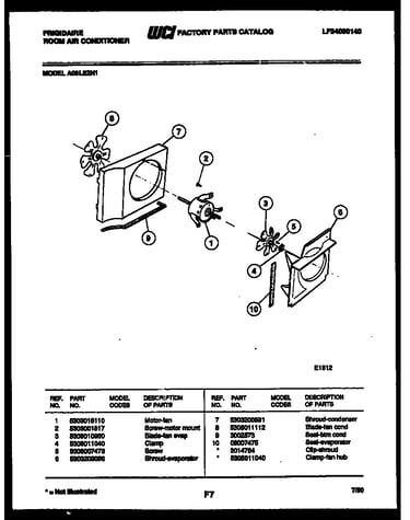 Air handling parts