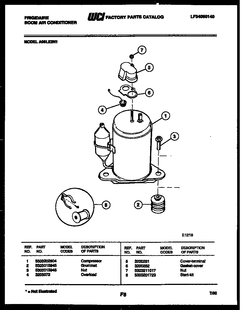 Compressor parts